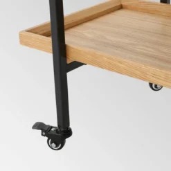 Gerard Industrial Wooden Bar Cart - Christopher Knight Home -Home Furn Store GUEST f8431f3c 9f57 4d00 80d3 36297e18921e