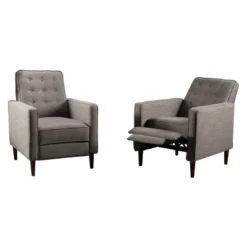 Set Of 2 Mervynn Mid-Century Recliner - Christopher Knight Home 9 Set Of 2 Mervynn Mid-Century Recliner - Christopher Knight Home -Home Furn Store GUEST f8b3b303 721a 47f3 b09c 2dd9e3bf2529