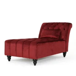 Rubie New Velvet Chaise Lounge - Christopher Knight Home -Home Furn Store GUEST f94cbb86 5ad6 45bd be3b fb9dcd7191dc