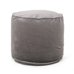 Gwinnett Modern Velveteen Cylinder Pouf - Christopher Knight Home -Home Furn Store GUEST fb0ef0a1 092b 4807 aeac 56db264dfcd9