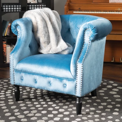 Akira New Velvet Club Chair - Christopher Knight Home Akira New Velvet Club Chair - Christopher Knight Home -Home Furn Store GUEST fb7812c0 3399 4eb0 be95 af5c65a03e0b