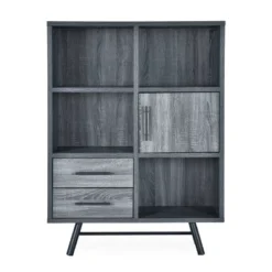 Hulbert Modern Industrial 6 Shelf Multi Functional Cabinet - Christopher Knight Home 12 Hulbert Modern Industrial 6 Shelf Multi Functional Cabinet - Christopher Knight Home -Home Furn Store GUEST fbcb3bed 87b0 4d4d 8c7f 03c73913ea5f
