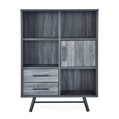 Hulbert Modern Industrial 6 Shelf Multi Functional Cabinet - Christopher Knight Home Hulbert Modern Industrial 6 Shelf Multi Functional Cabinet - Christopher Knight Home -Home Furn Store GUEST fbcb3bed 87b0 4d4d 8c7f 03c73913ea5f