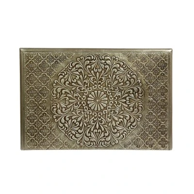 Deschutes Handcrafted Boho 3 Drawer Nightstand Silver - Christopher Knight Home Deschutes Handcrafted Boho 3 Drawer Nightstand Silver - Christopher Knight Home -Home Furn Store GUEST fbd13518 0209 403d 9d91 32670b22e5c0