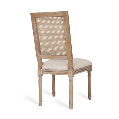 Set of 6 Regina French Country Wood and Cane Upholstered Dining Chairs - Christopher Knight Home Set Of 6 Regina French Country Wood And Cane Upholstered Dining Chairs - Christopher Knight Home -Home Furn Store GUEST fd891dd4 4945 4fda a3ca a76127097f41 1