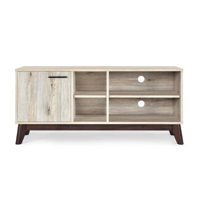 Rattler Mid-Century Modern TV Stand with Storage for TVs up to 43" - Christopher Knight Home Rattler Mid-Century Modern TV Stand With Storage For TVs Up To 43" - Christopher Knight Home -Home Furn Store GUEST fe4c8239 0145 44f7 84aa 6abf3eacab43