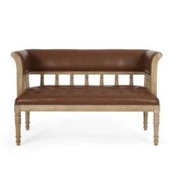 Loyning Traditional Upholstered Tufted Loveseat - Christopher Knight Home -Home Furn Store GUEST febd12e2 ea82 4c94 8530 e6cebd8d64f3