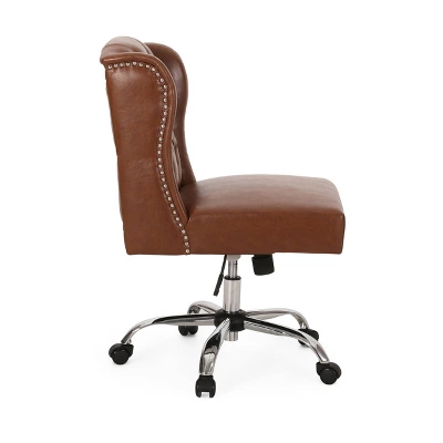 Beltagh Contemporary Wingback Tufted Swivel Office Chair - Christopher Knight Home Beltagh Contemporary Wingback Tufted Swivel Office Chair - Christopher Knight Home -Home Furn Store GUEST ff1a1c4a 9207 4643 a70c 991d818cacdb